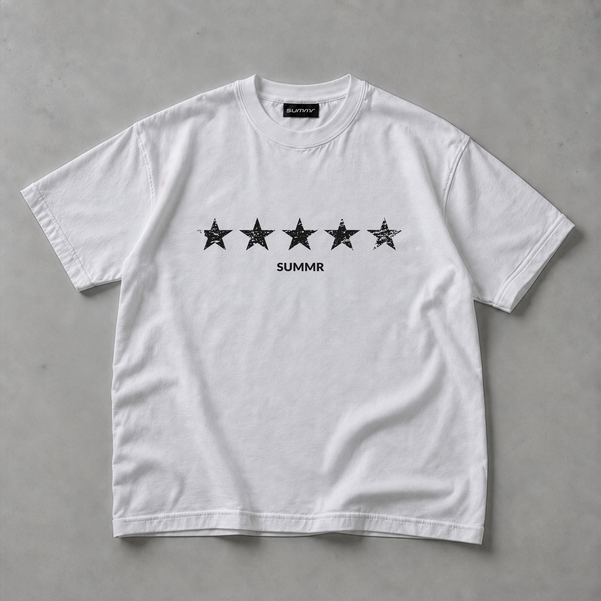 5 Star Distressed Tee